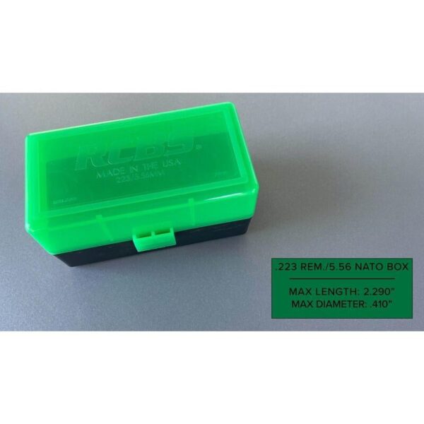 RCBS Impact Resistant Ammo Box .223 Rem/5.56 NATO - Precision Shot Firearms