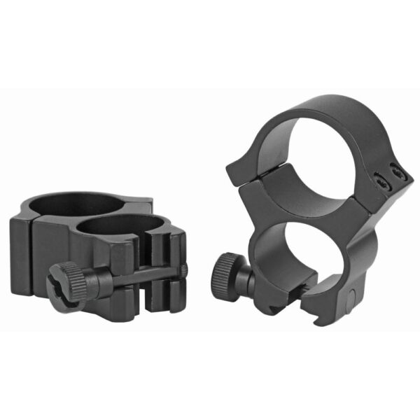 Redfield See Through Scope Rings .22 cal 3/8" Dovetail Black 2/ct - Precision Shot Firearms
