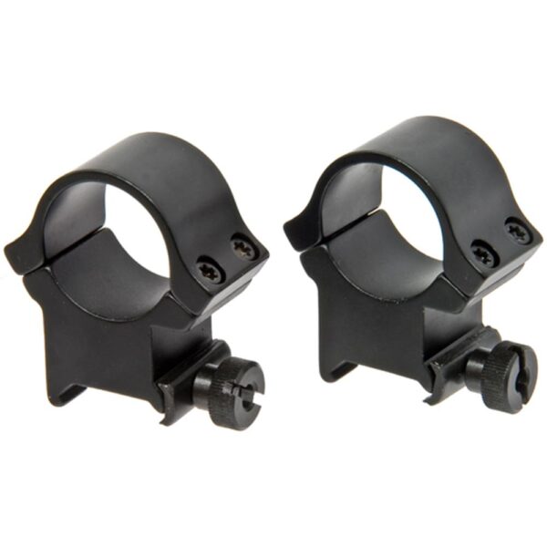 Redfield 4-Hole Aluminum Scope Rings 1" X-High Matte - Precision Shot Firearms
