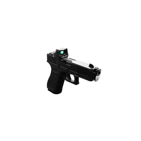 Radian Weapons Guardian+Six Combo Optic Guard & BackUp Iron Sights for Glock MOS Trijicon RMR Black - Precision Shot Firearms