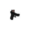 Radian Weapons Guardian+Six Combo Optic Guard & BackUp Iron Sights for Glock MOS Holosun 407/507 Black - Precision Shot Firearms