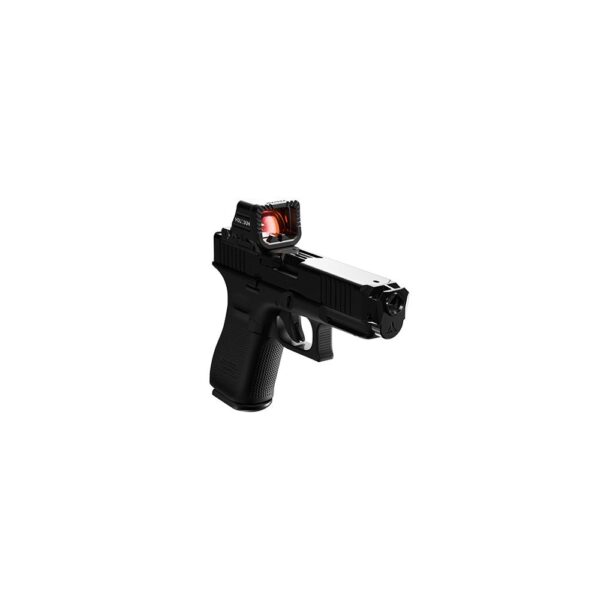 Radian Weapons Guardian+Six Combo Optic Guard & BackUp Iron Sights for Glock MOS Holosun 407/507 Black - Precision Shot Firearms