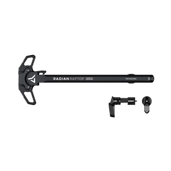 Radian Weapons Combo Raptor AR-15 Charging Handle Black Ambi and Talon 45/90 Safety Selector Black Ambi - Precision Shot Firearms