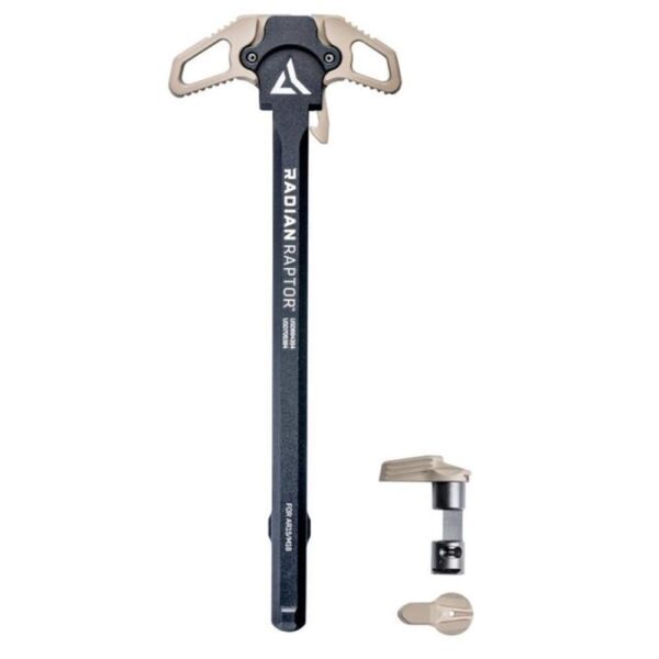 Radian Weapons Combo Raptor AR-15 Charging Handle FDE Ambi and Talon 45/90 Safety Selector FDE Ambi - Precision Shot Firearms
