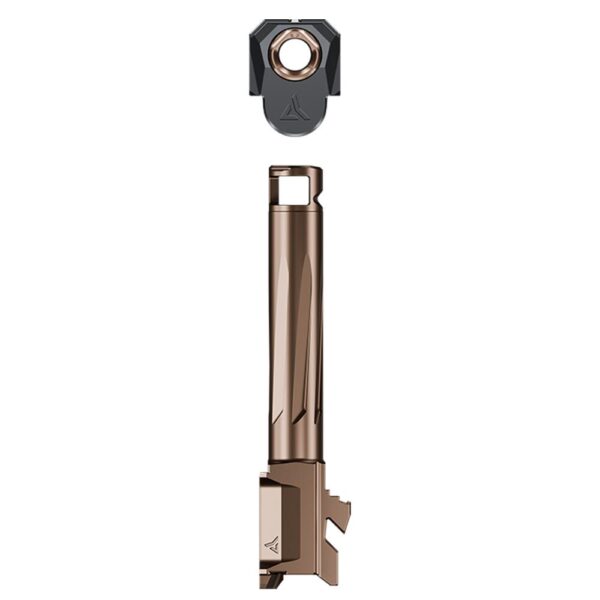 Radian Weapons Afterburner Compensator and Ramjet Barrel Combo for Glock 19 Gen 5 Bronze Barrel - Precision Shot Firearms