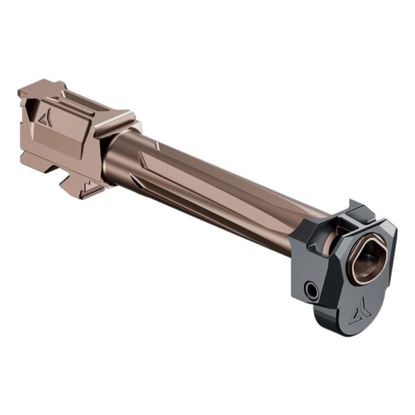 Radian Afterburner and Ramjet Micro Compensator and Ported Handgun Barrel for Glock G43x Bronze - Precision Shot Firearms