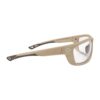 Ducks Unlimited Full-Frame Shooting Glasses Tan Frame with Clear Lens - Precision Shot Firearms