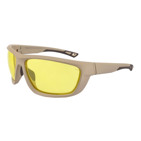 Ducks Unlimited Full-Frame Shooting Glasses Tan Frame with Amber Lens - Precision Shot Firearms