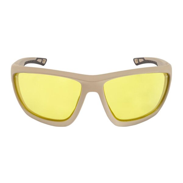 Ducks Unlimited Full-Frame Shooting Glasses Tan Frame with Amber Lens - Precision Shot Firearms