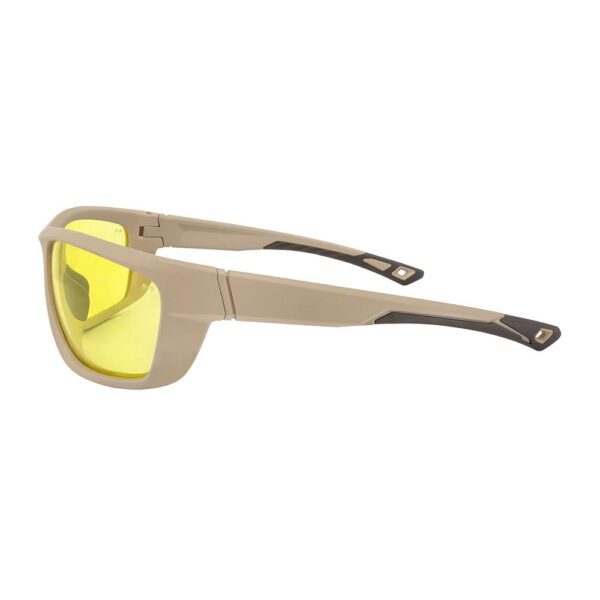 Ducks Unlimited Full-Frame Shooting Glasses Tan Frame with Amber Lens - Precision Shot Firearms
