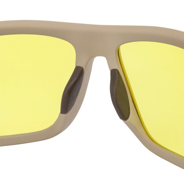 Ducks Unlimited Full-Frame Shooting Glasses Tan Frame with Amber Lens - Precision Shot Firearms