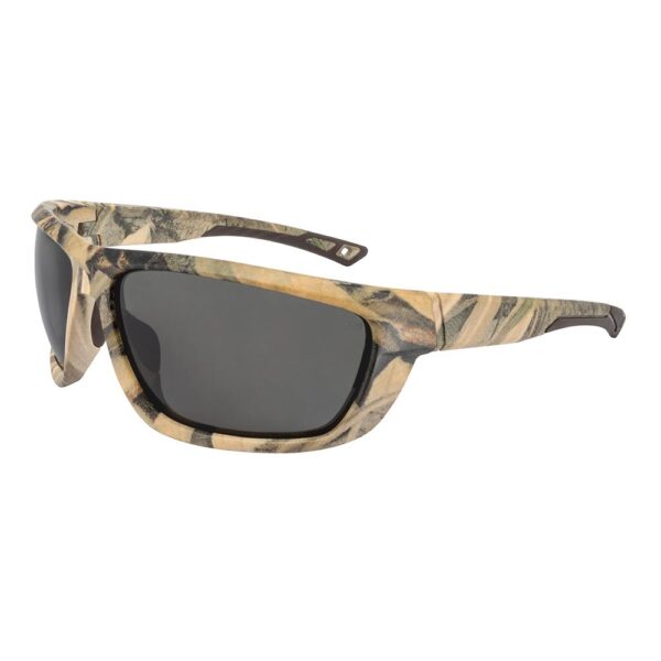 Ducks Unlimited Full-Frame Shooting Glasses Mossy Oak Frame Polarized Smoke Lens - Precision Shot Firearms