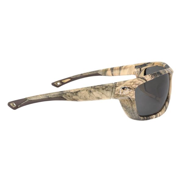 Ducks Unlimited Full-Frame Shooting Glasses Mossy Oak Frame Polarized Smoke Lens - Precision Shot Firearms