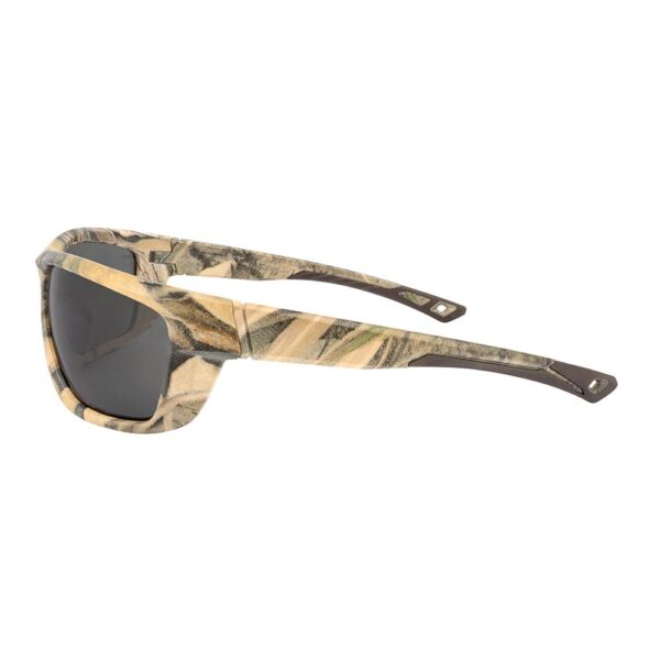 Ducks Unlimited Full-Frame Shooting Glasses Mossy Oak Frame Polarized Smoke Lens - Precision Shot Firearms