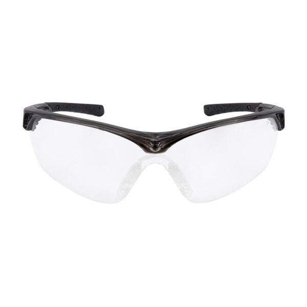 Ducks Unlimited Half Frame Shooting Glasses Black with Clear Lens - Precision Shot Firearms