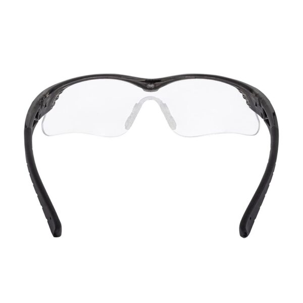 Ducks Unlimited Half Frame Shooting Glasses Black with Clear Lens - Precision Shot Firearms