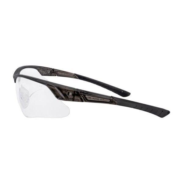 Ducks Unlimited Half Frame Shooting Glasses Black with Clear Lens - Precision Shot Firearms