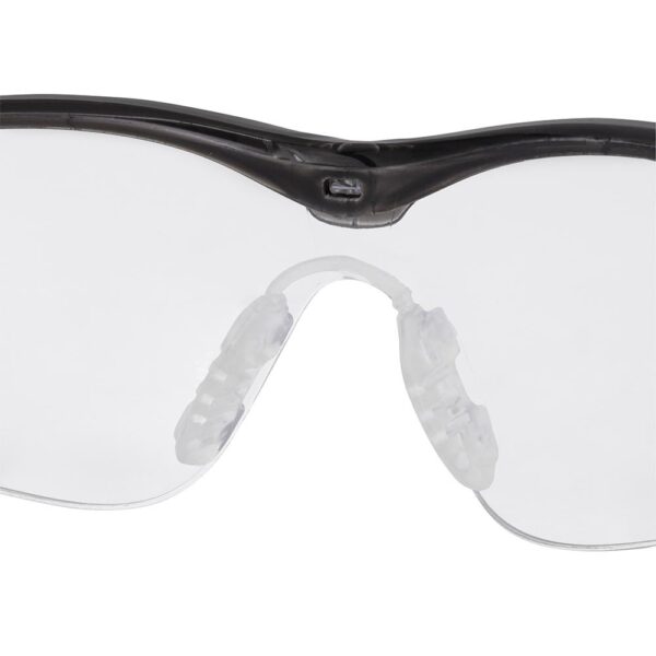 Ducks Unlimited Half Frame Shooting Glasses Black with Clear Lens - Precision Shot Firearms