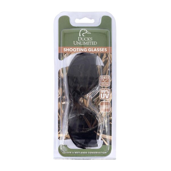 Ducks Unlimited Half Frame Shooting Glasses Smoke Lens - Precision Shot Firearms
