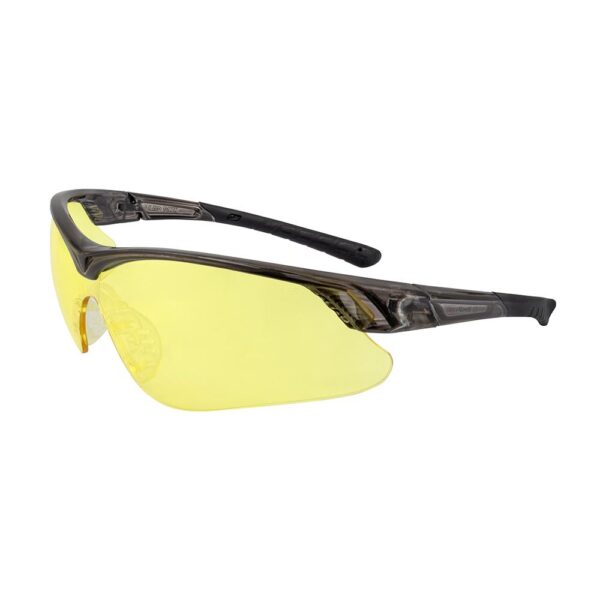 Ducks Unlimited Half Frame Shooting Glasses Black with Amber Lens - Precision Shot Firearms