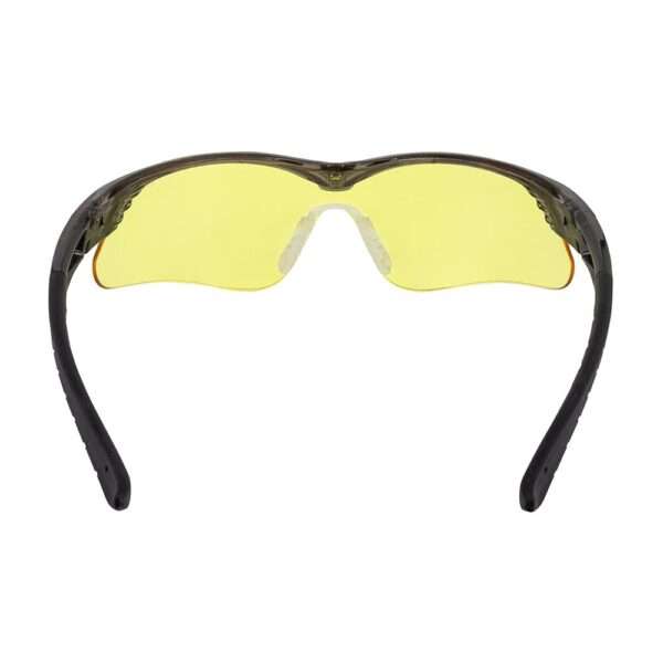 Ducks Unlimited Half Frame Shooting Glasses Black with Amber Lens - Precision Shot Firearms