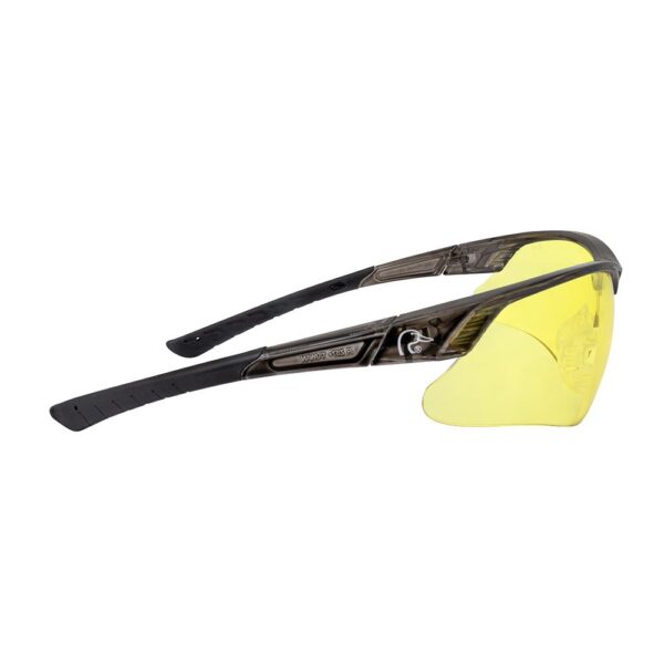 Ducks Unlimited Half Frame Shooting Glasses Black with Amber Lens - Precision Shot Firearms