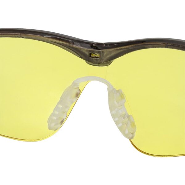 Ducks Unlimited Half Frame Shooting Glasses Black with Amber Lens - Precision Shot Firearms
