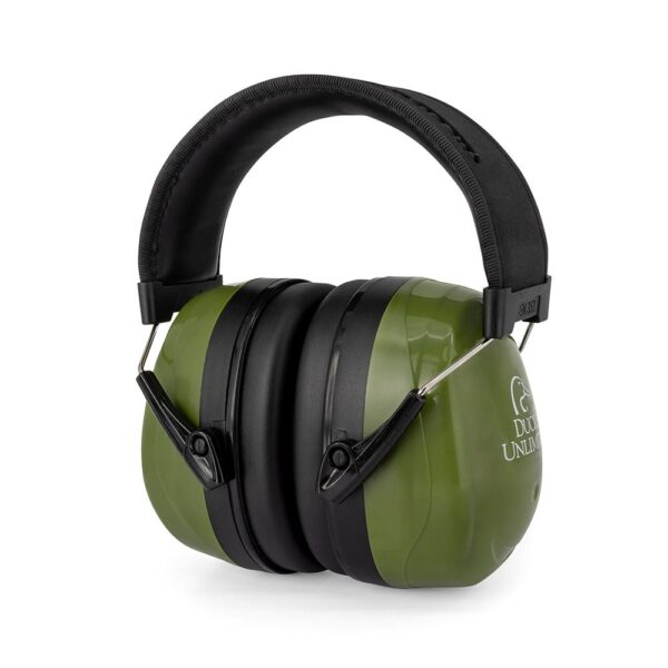Ducks Unlimited High Performance Passive Ear Muffs 26dB Green - Precision Shot Firearms