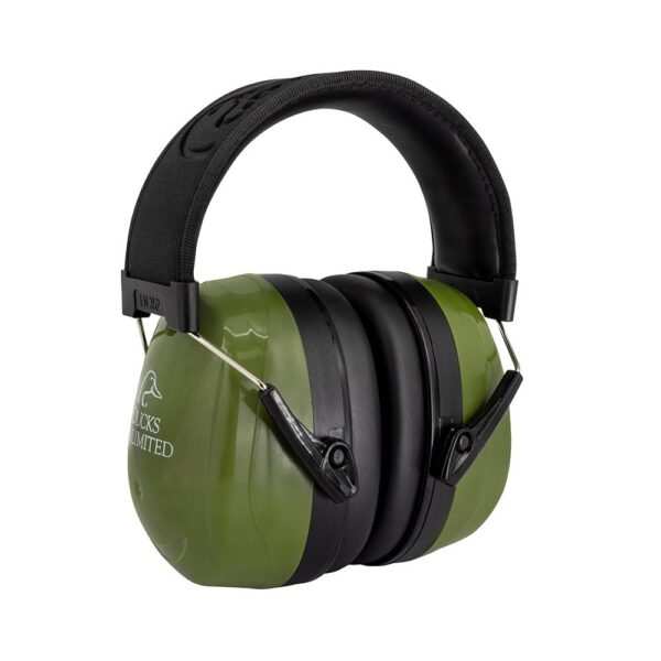 Ducks Unlimited High Performance Passive Ear Muffs 26dB Green - Precision Shot Firearms