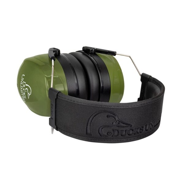 Ducks Unlimited High Performance Passive Ear Muffs 26dB Green - Precision Shot Firearms