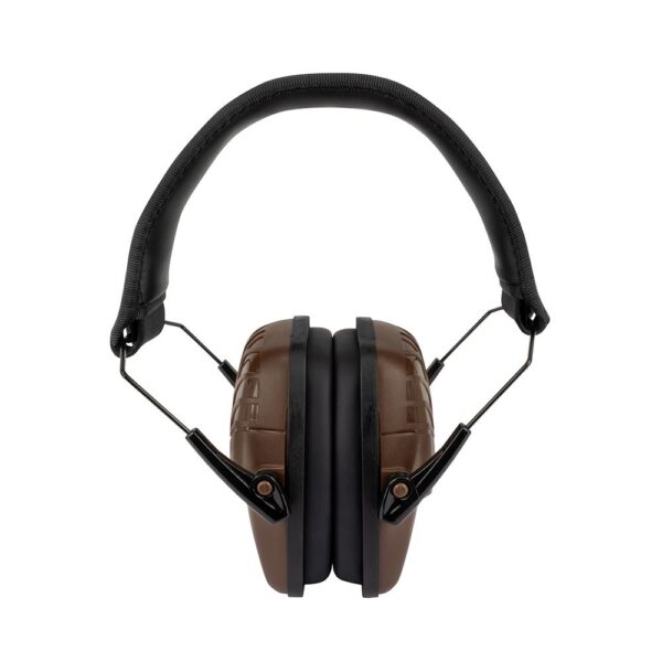 Ducks Unlimited Low Profile Passive Ear Muffs 23dB Brown - Precision Shot Firearms