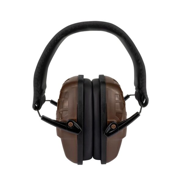 Ducks Unlimited Low Profile Passive Ear Muffs 23dB Brown - Precision Shot Firearms