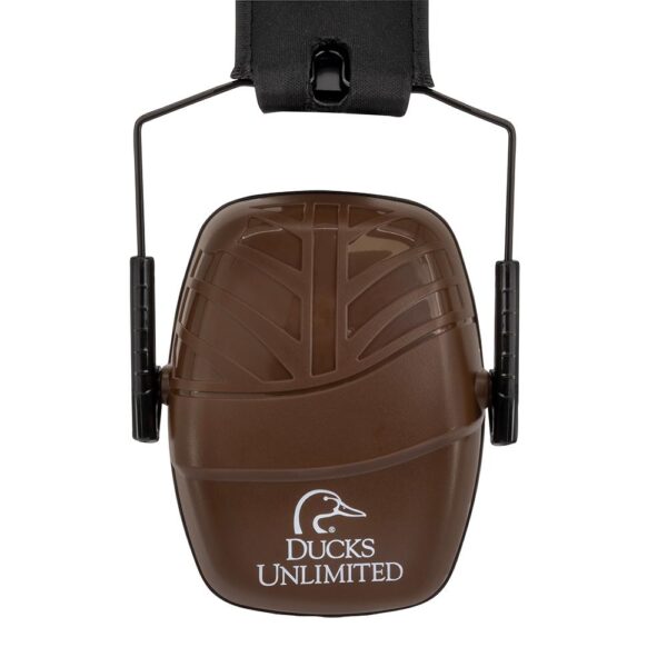 Ducks Unlimited Low Profile Passive Ear Muffs 23dB Brown - Precision Shot Firearms