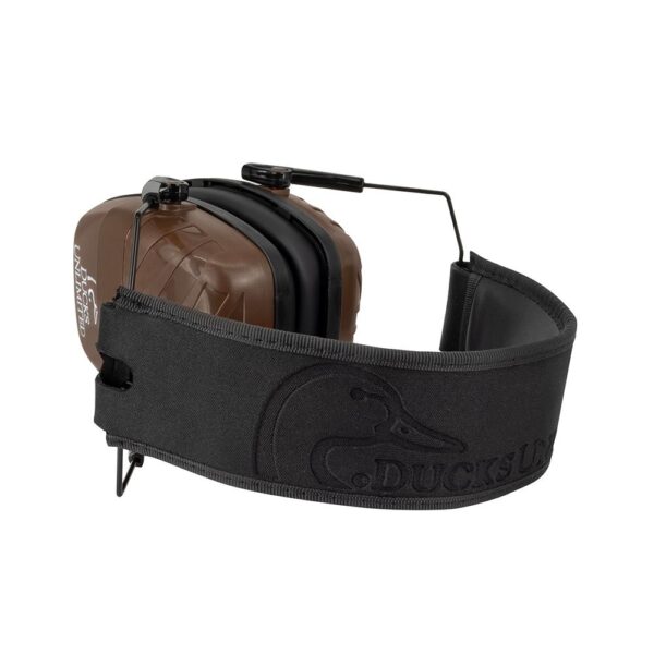 Ducks Unlimited Low Profile Passive Ear Muffs 23dB Brown - Precision Shot Firearms