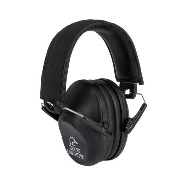 Ducks Unlimited Passive Youth Ear Muffs 20dB Black - Precision Shot Firearms
