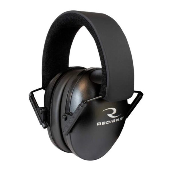 Radians Lowset Passive Ear Muff 21dB Black - Precision Shot Firearms