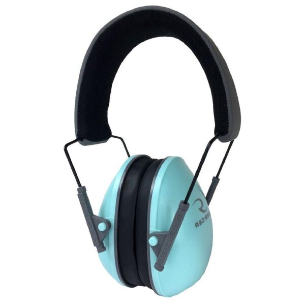Radians Lowset Ladies NRR21 Ear Muffs - Aqua/Charcoal - Precision Shot Firearms