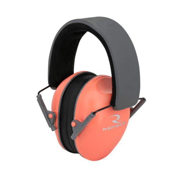 Radians Lowset Passive Ear Muff 21dB Coral/Charcoal - Precision Shot Firearms
