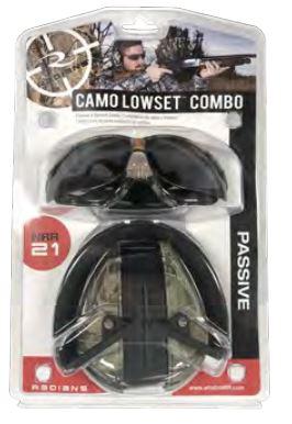 Radians Combo Set -Lowset Camo EM with Outback Smoke Clear Glass - Precision Shot Firearms