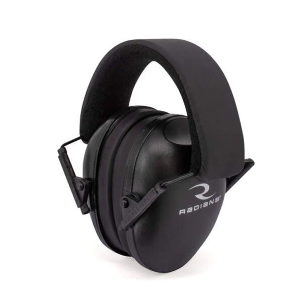 Radians Lowset Youth Passive Ear Muff 21dB Black - Precision Shot Firearms