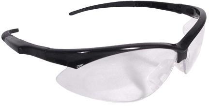 Radians Outback Shooting Glasses Black with Clear Lens - Precision Shot Firearms