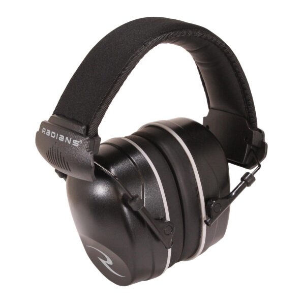 Radians R2500 Passive Earmuff 37dB Black with 2 Ear Plugs - Precision Shot Firearms
