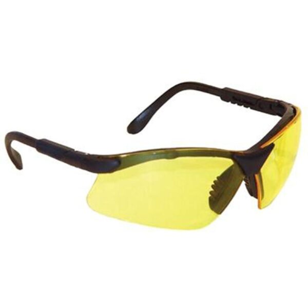 Radians Revelation Sporting Goods Shooting Glasses Black with Amber Lens - Precision Shot Firearms
