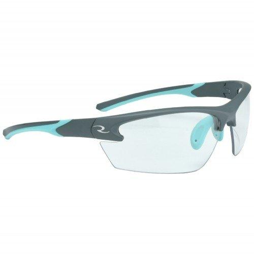 Radians Ladies Range Shooting Glasses Aqua & Charcoal with Clear Lens - Precision Shot Firearms