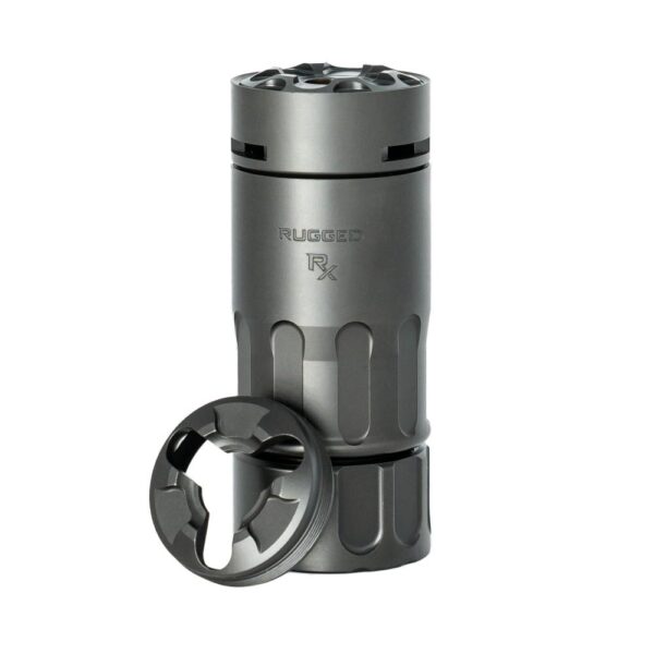 Rugged Suppressors Rx Blast Diverter/Brake Black - Precision Shot Firearms