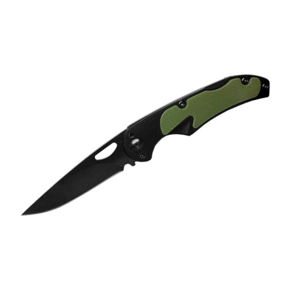 ABKT Elite Mark II Lockback Folding Knife 2-1/2" Drop Point Blade Green - Precision Shot Firearms