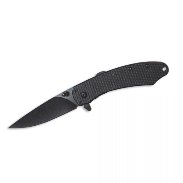 ABKT Elite Ember Folding Knife 2-3/4" Drop Point Blade Black - Precision Shot Firearms