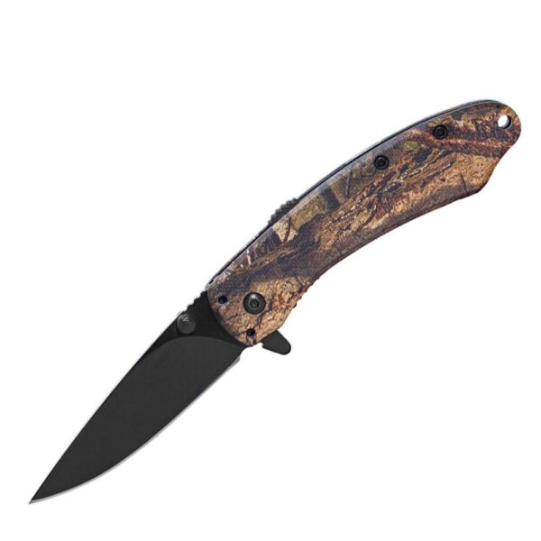 ABKT Elite Ember Folding Knife 2-3/4" Drop Point Blade Mossy Oak DNA - Precision Shot Firearms