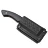 ABKT Elite Grunt Fixed Knife 3" Nesmuk Blade Black - Precision Shot Firearms