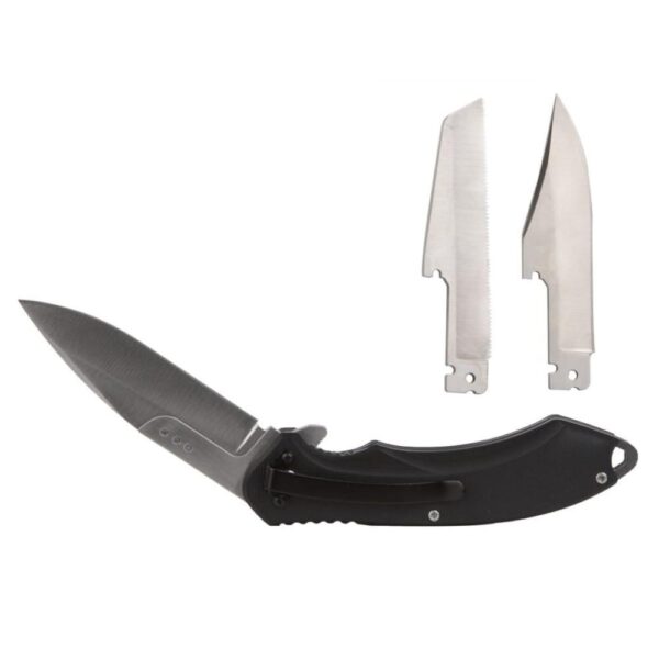 ABKT Elite Switch Folder Knife 4-1/4" Blades Black - Precision Shot Firearms